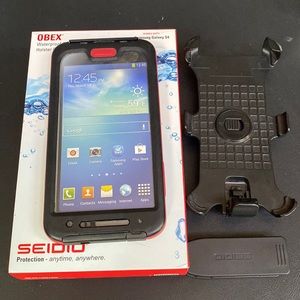 OBEX Seidel waterproof case holster combo for Samsung Galaxy S4- with box